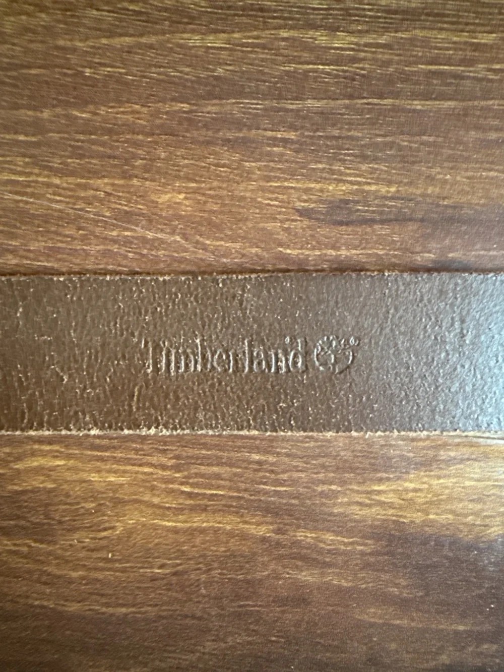 Timberland Leather  Brown Belt Size 32